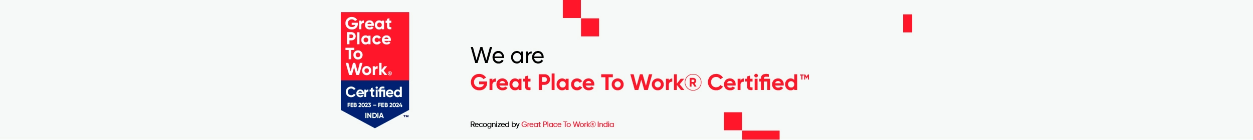 Svasti Great Place to Work Certified 2022-23